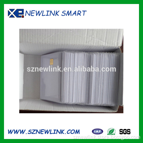 ISO standard RFID Contact/Contactless Smart Card with 125kHz/13.56MHz Frequency